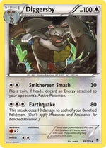 Diggersby 88/119 - XY  Phantom Forces Reverse Holofoil - Poke-Collect