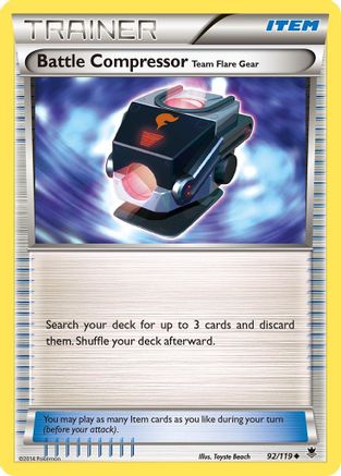 Battle Compressor 92/119 - XY  Phantom Forces Reverse Holofoil - Poke-Collect