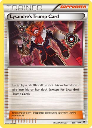 Lysandre's Trump Card 99/119 - XY  Phantom Forces Reverse Holofoil - Poke-Collect