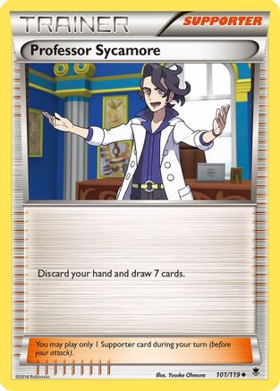 Professor Sycamore 101/119 - XY  Phantom Forces - Poke-Collect