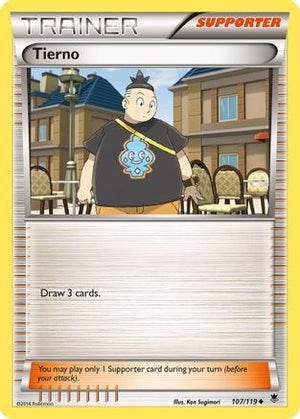 Tierno 107/119 - Phantom Forces Reverse Holofoil - Poke-Collect