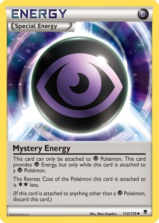 Mystery Energy 112/119 - XY  Phantom Forces Reverse Holofoil - Poke-Collect