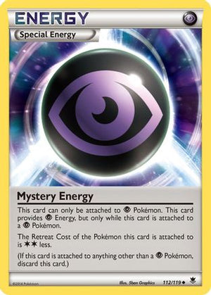 Mystery Energy 112/119 - XY  Phantom Forces Reverse Holofoil - Poke-Collect