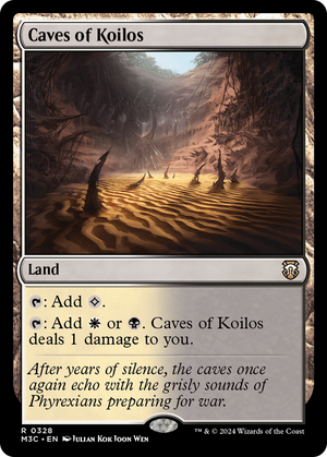 Caves of Koilos (M3C-328) - Modern Horizons 3 Commander - Poke-Collect