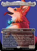Phelia, Exuberant Shepherd (Borderless) (MH3-364) - Modern Horizons 3 (Borderless) - Poke-Collect