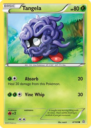 Tangela 4/160 - Primal Clash - Poke-Collect