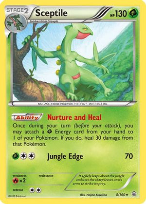 Sceptile 8/160 - XY  Primal Clash - Poke-Collect