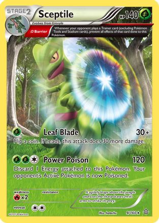 Sceptile (Omega) 9/160 - XY  Primal Clash Holofoil - Poke-Collect