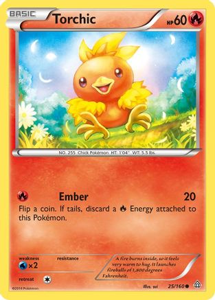 Torchic 25/160 - Primal Clash - Poke-Collect