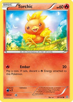 Torchic 25/160 - Primal Clash Reverse Holofoil - Poke-Collect
