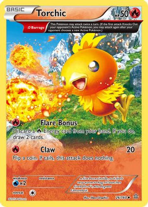 Torchic 26/160 - Primal Clash - Poke-Collect