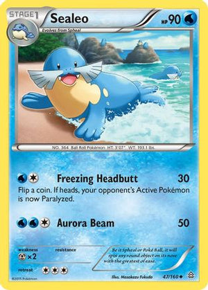 Sealeo 47/160 - XY  Primal Clash - Poke-Collect