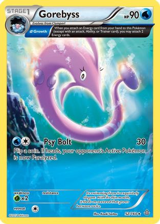 Gorebyss (Alpha) 52/160 - XY  Primal Clash - Poke-Collect