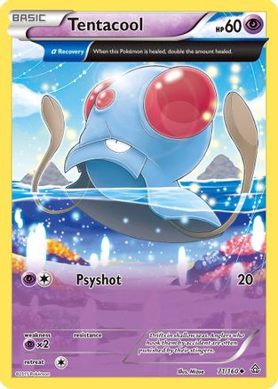 Tentacool 71/160 - Primal Clash - Poke-Collect