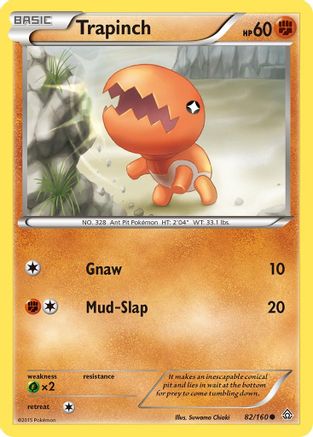 Trapinch 82/160 - Primal Clash - Poke-Collect