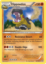 Hippowdon 88/160 - XY  Primal Clash Reverse Holofoil - Poke-Collect