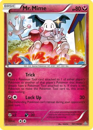 Mr. Mime 101/160 - XY  Primal Clash - Poke-Collect