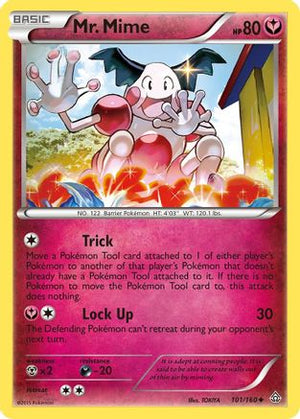 Mr. Mime 101/160 - XY  Primal Clash Reverse Holofoil - Poke-Collect