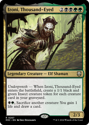 Izoni, Thousand-Eyed (M3C-267) - Modern Horizons 3 Commander - Poke-Collect
