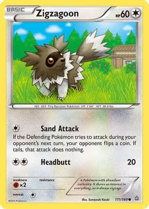 Zigzagoon 111/160 - Primal Clash