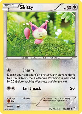 Skitty 113/160 - Primal Clash - Poke-Collect