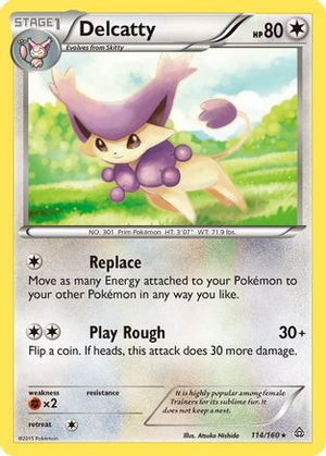 Delcatty 114/160 - XY  Primal Clash - Poke-Collect