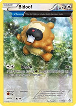 Bidoof (Alpha) 117/160 - XY  Primal Clash Reverse Holofoil - Poke-Collect