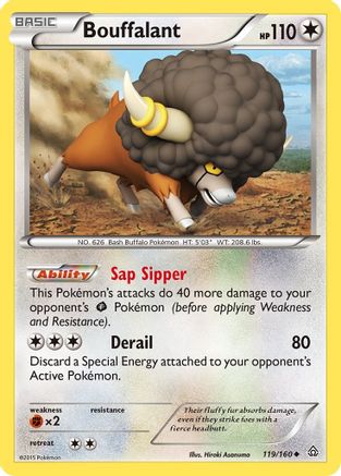 Bouffalant 119/160 - XY  Primal Clash - Poke-Collect