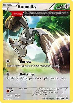 Bunnelby (Omega) 121/160 - XY  Primal Clash - Poke-Collect
