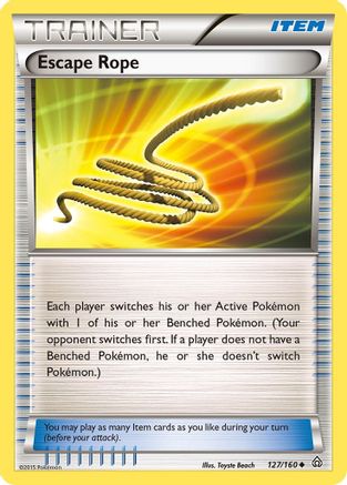 Escape Rope 127/160 - XY  Primal Clash Reverse Holofoil - Poke-Collect
