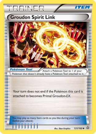 Groudon Spirit Link 131/160 - XY  Primal Clash - Poke-Collect