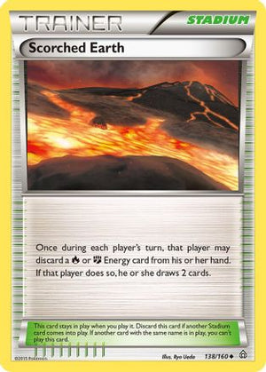 Scorched Earth 138/160 - XY  Primal Clash - Poke-Collect