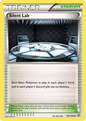 Silent Lab 140/160 - XY  Primal Clash Reverse Holofoil - Poke-Collect