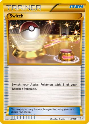 Switch 163/160 - Primal Clash Holofoil - Poke-Collect