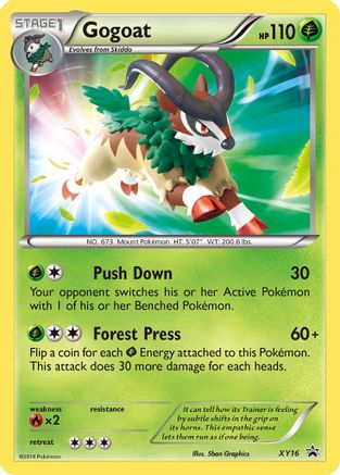 Gogoat - XY16 XY16/211 - XY Promos Holofoil - Poke-Collect