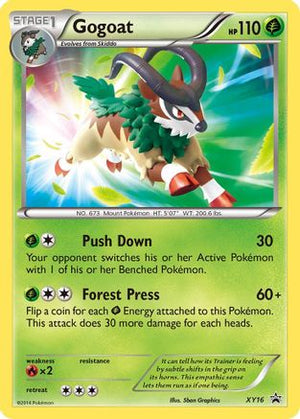Gogoat - XY16 XY16/211 - XY Promos Holofoil - Poke-Collect