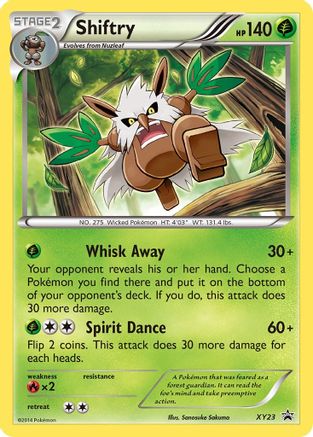 Shiftry - XY23 XY23/211 - XY Promos Holofoil - Poke-Collect