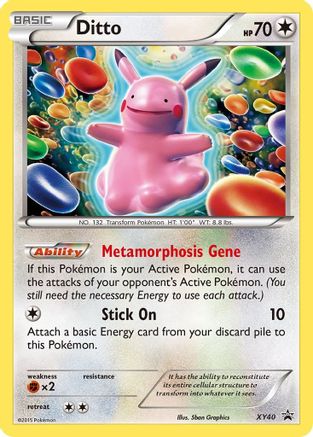 Ditto XY40/211 - XY Promos Holofoil - Poke-Collect