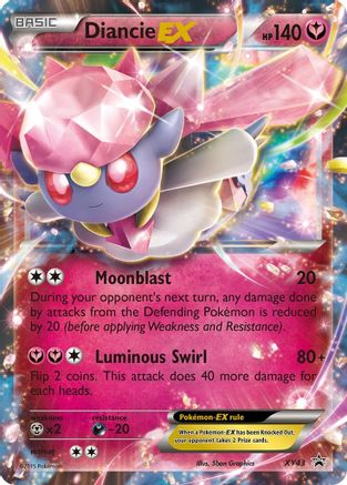 Diancie EX - XY43 XY43/211 - XY Promos Holofoil - Poke-Collect