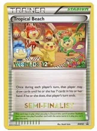 Tropical Beach - BW50 (Worlds 12) [Semi-Finalist] BW50 - Black and White Promos - Poke-Collect