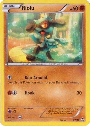 Riolu - BW33 BW33/101 - Black and White Promos - Poke-Collect