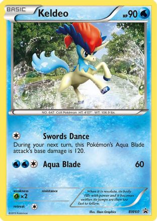 Keldeo - BW60 BW60/101 - Black and White Promos - Poke-Collect
