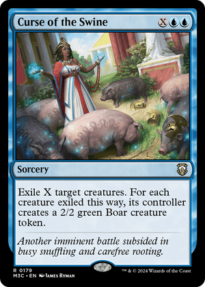 Curse of the Swine (M3C-179) - Modern Horizons 3 Commander - Poke-Collect