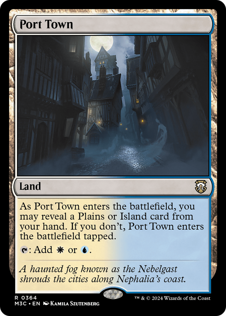 Port Town (M3C-364) - Modern Horizons 3 Commander - Poke-Collect