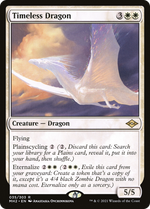 Timeless Dragon (MH2-035) - Modern Horizons 2 Foil - Poke-Collect
