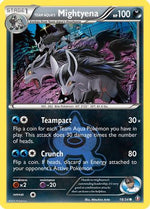 Team Aqua's Mightyena 18/34 - Double Crisis - Poke-Collect