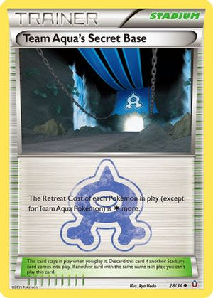 Team Aqua's Secret Base 28/34 - Double Crisis Reverse Holofoil - Poke-Collect