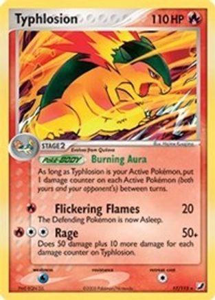Typhlosion - 17/115 (EX Unseen Forces) 17 - Deck Exclusives - Poke-Collect