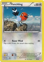 Fletchling (#19) 19 - XY Trainer Kit Sylveon & Noivern - Poke-Collect