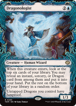 Dragonologist (TDM-295) - Tarkir: Dragonstorm: (Showcase) Foil - Poke-Collect